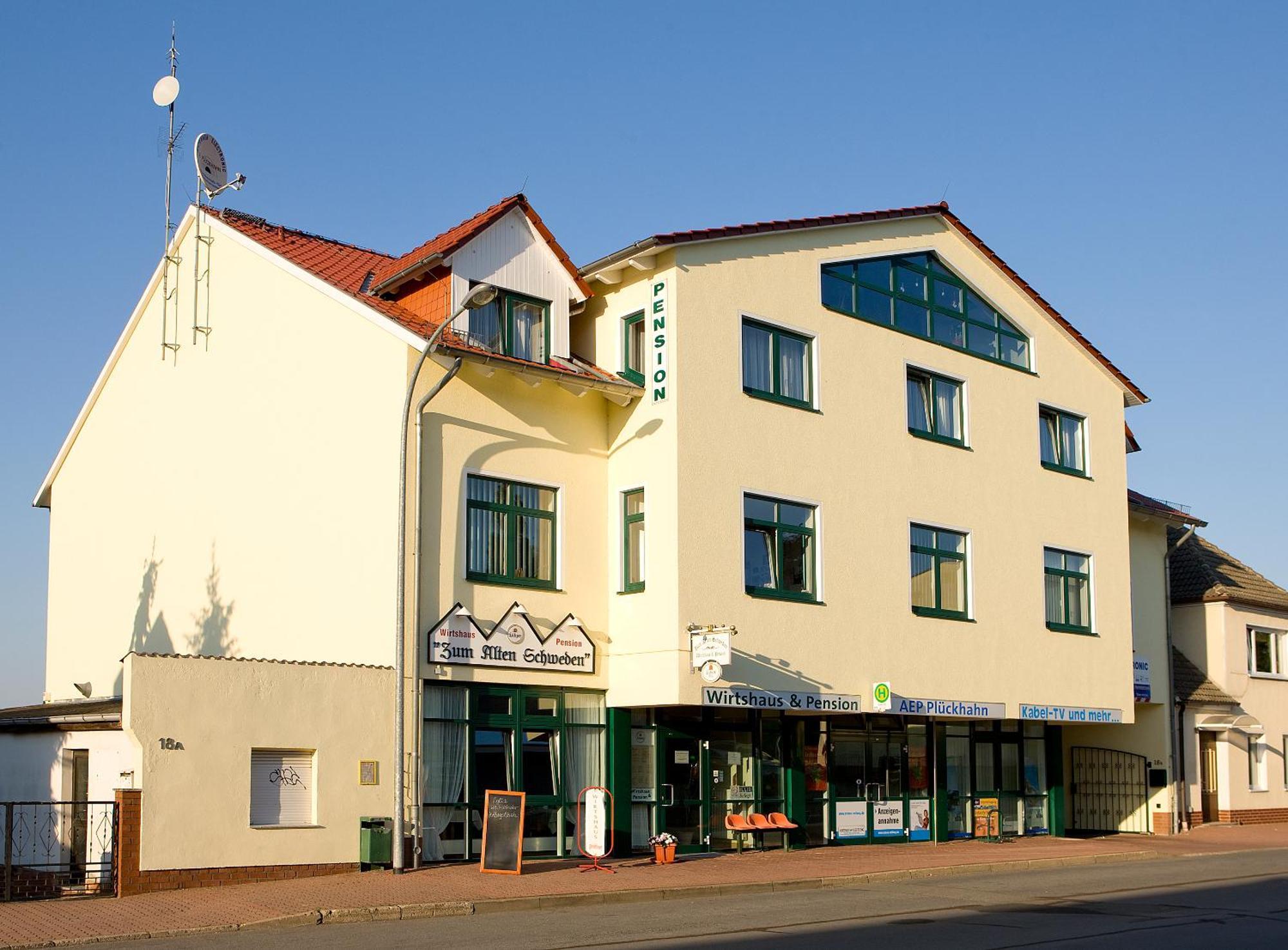 Zum Alten Schweden Hotel Wolgast Exterior photo